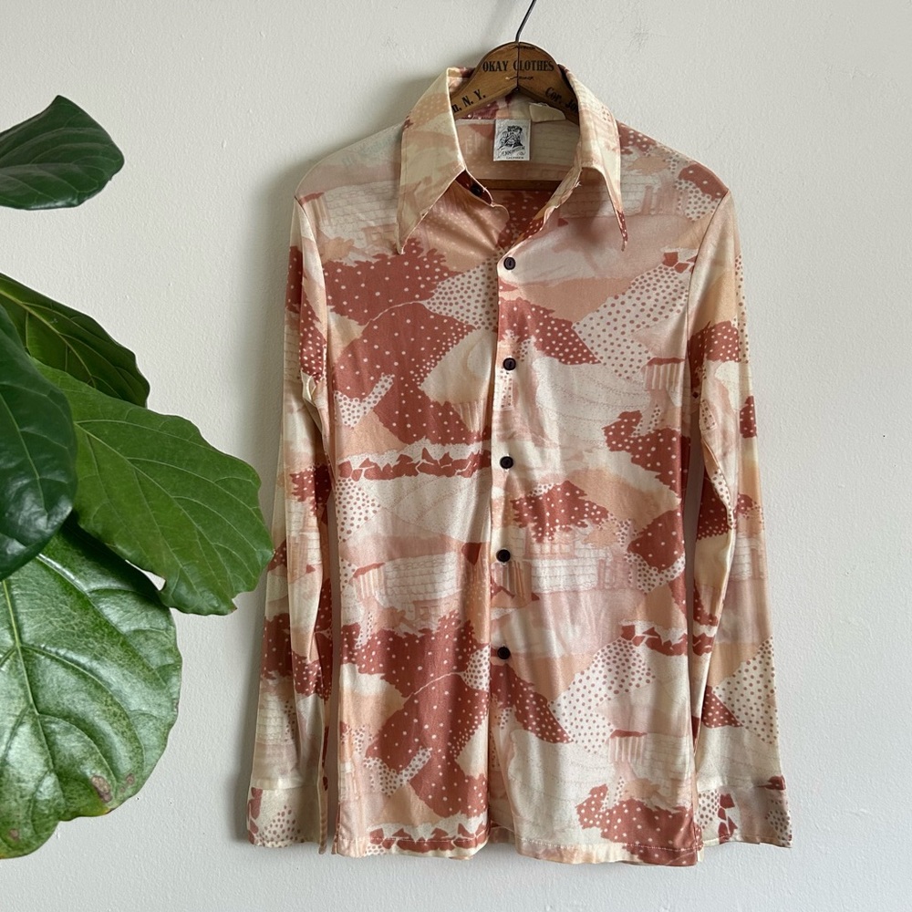 70's Kennington Abstract Disco Shirt